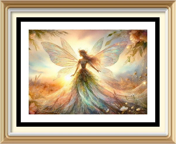 Impressão artística fantasia 7x5 irlandesa celta fada rainha dos sonhos tecido ao luar G24 - Imagem 1 de 1