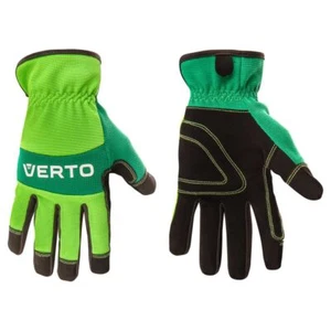 Guantes de trabajo, cuero sintético, 10" - Imagen 1 de 2