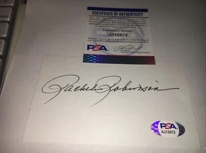 Rachel Robinson Dodgers Wife Of Jackie Robinson Signed 3x5 index Card PSA DNA - Picture 1 of 1