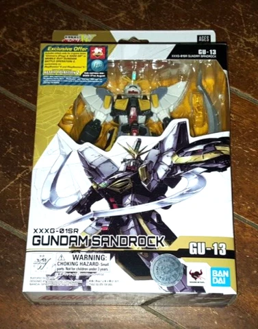 BanDai Gundam Universe: GU-13 XXXG-01SR GUNDAM SANDROCK Figure with Accessories! Cover