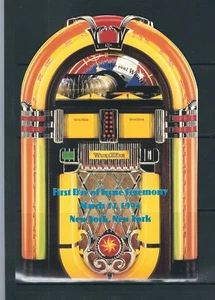 USA SC # 2911 Juke Box . Ceremony Program FDC . USPS - Picture 1 of 3