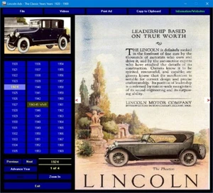Lincoln ADS 1920 - 1969 Ford Digital Collection - Bild 1 von 5