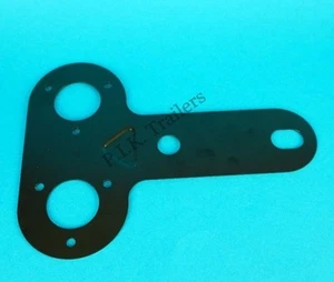Double Mounting Plate Bracket for 12N & 12S 7 Pin Towing Sockets for Caravan - Picture 1 of 2