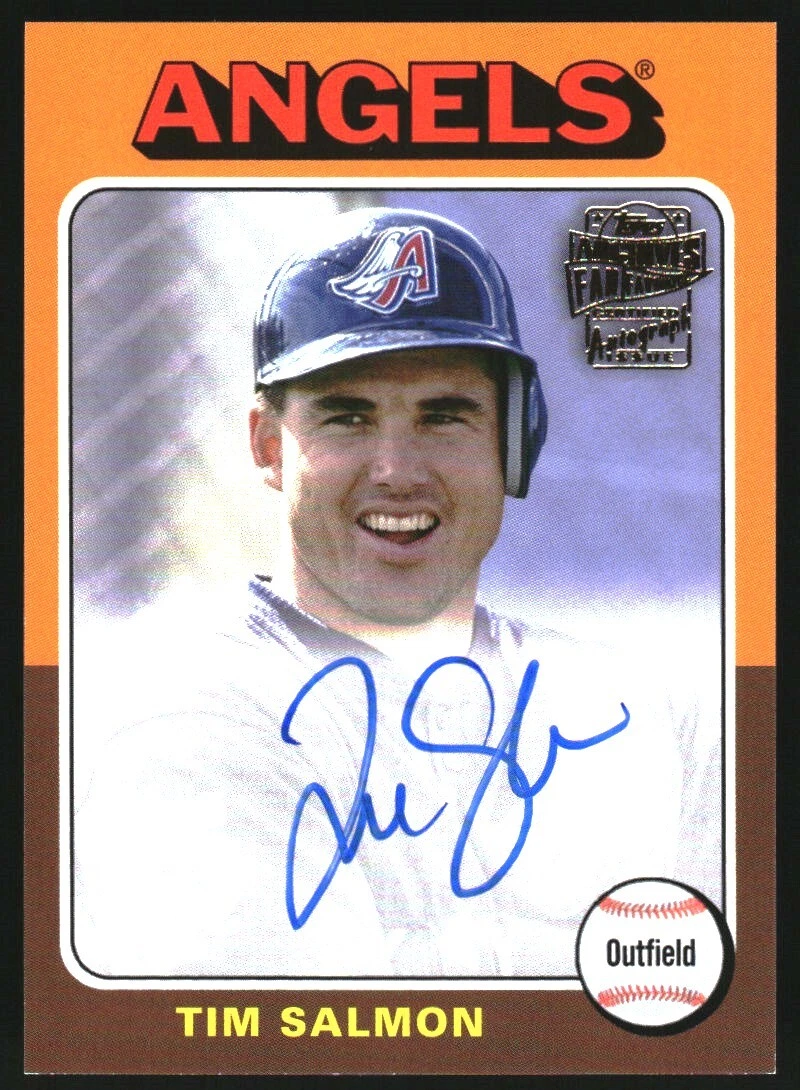 2021 Topps Archives Fan Favorites Autographs #FFATS Tim Salmon Auto
