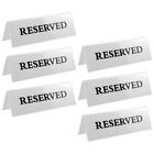 6pcs Reserved Signs Wedding Party Reserved Sign Reserved Seats Sign Reserved