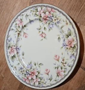 Mikasa Fine Ivory China Fern Rose D1010 Chop Plate 12.5" - Free Shipping  - Picture 1 of 6