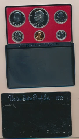 1973 U S MINT PROOF COIN SET Cover