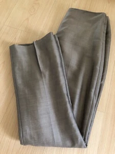 Pantalón Karen Millen Mohair Mezcla Seda Completamente Forrado Dorado Ocasión UK12 Pierna 31 - Imagen 1 de 11