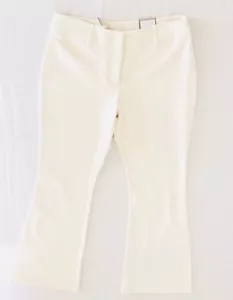 Pantalones Chicos The Ultimate Fit Talla 1 x 28 Cortos Blancos Adelgazantes Bota Elástica - Imagen 1 de 11