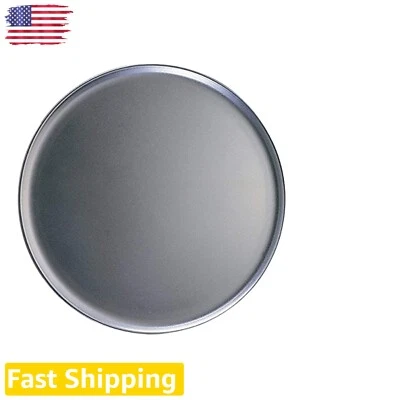 Heavy-Duty 12" Aluminum Coupe Style Pizza Pan - Easy to Clean, Built to Last - Image 1 of 2