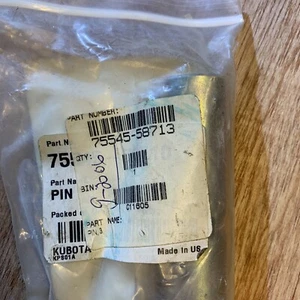 Kubota Teile Pin 75545-58713 - Bild 1 von 1