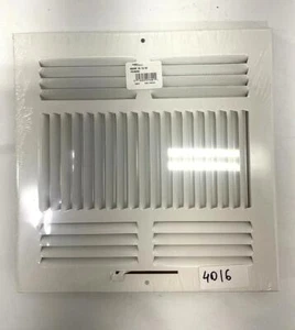 Registro de techo/pared Hart & Cooley 10"x10" blanco sellado nuevo 683m 703999 - Imagen 1 de 2