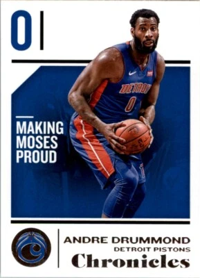 2018-19 Panini Chronicles #4 Andre Drummond Detroit Pistons *+* - Image 1 of 2