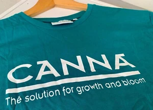 CANNA T Shirt Sizes S/M & M/L Dutch Hydroponics Festival TShirt - Picture 1 of 25