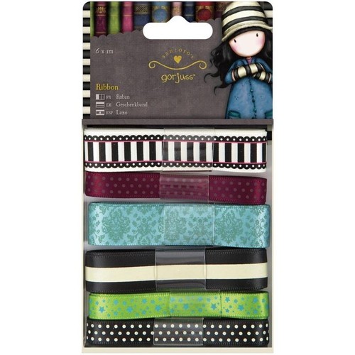 RIBBONSantoro London Simply Gorjuss GirlEmbellishmentCardmaking