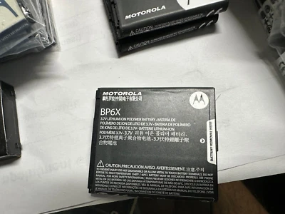 Motorola Droid 2 A955 BP6X New OEM Battery for A855D, BLI-1114-1 Bulk Packaging - Image 1 of 2