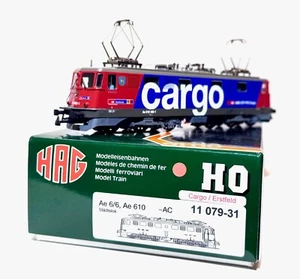 HAG - Elektrolok Ae 6/6 AC DIGITAL Cargo / Erstfeld - Spur H0 - 1:87 - Bild 1 von 6
