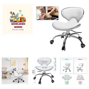 Pedicure Stools for Nail Tech,Short Height Adjustable Stool Swivel Chair for ... - Picture 1 of 8