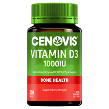 Cenovis Vitamin D3 1000IU Vitamin Tablet - 200 Count