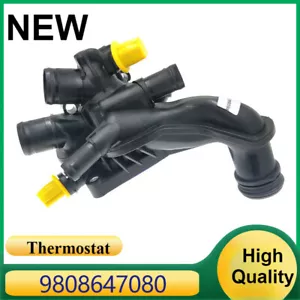New For Peugeot 3088 Citroen C4 Engine Thermostat 9808647080( - Foto 1 di 5