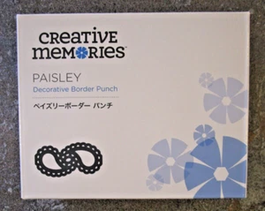 Creative Memories PAISLEY Punzone decorativo per bordi nuovo 2024 Sec scatola 3 - Foto 1 di 2