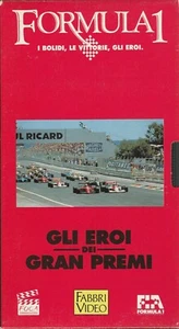 VHS - FORMULA 1, GLI EROI DEI GRAN PREMI - vol.2 - FABBRI VIDEO - 30 minuti - Picture 1 of 1