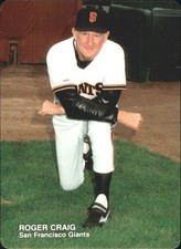 1989 Giants Mother's #1 Roger Craig MG 