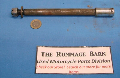 FRONT WHEEL AXLE with NUT / WASHER ------- for  1980 1981 YAMAHA XS1100 SPECIAL - Image 1 of 2