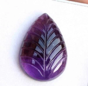 Lotto pietre preziose sfuse scolpite 38,80 CT ametrine naturali pera - Foto 1 di 2