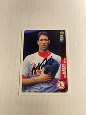 St Louis Cardinals JOHN MABRY Signed Card