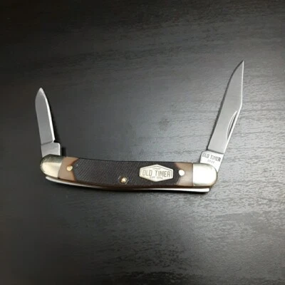 Old Timer 104OT Minuteman Folding 2-Blade Pocket Knife, 2.8" Closed - Image 1 of 3