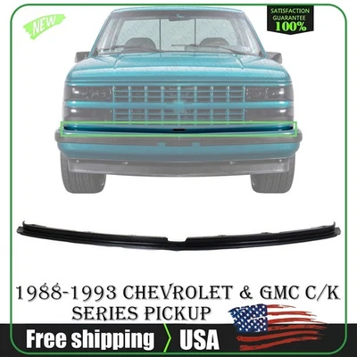 New Front Bumper Center Filler Primed For 1988-1993 Chevy &GMC C/K Series Pickup - Image 1 of 4