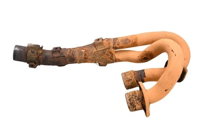 04 Yamaha Grizzly 660 4x4 cabeçalho tubo de escape YFM660F - Imagem 1 de 4