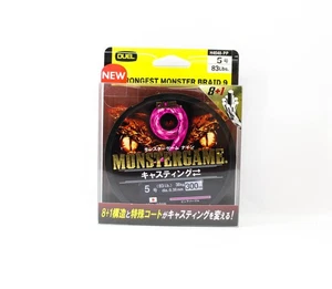 Yo Zuri Duel P.E Line Monster Game X9 Pink Purple 300m P.E 5 (0615) - Picture 1 of 6