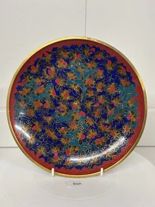 Atemberaubender Vintage Cloisonné 8,5" Teller - Bild 1 von 7