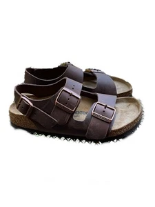 Suela rígida Birkenstock Milano Habana para mujer ajuste regular talla 37 con placas de talón  - Imagen 1 de 6