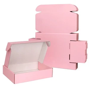 9x6x2 Inch Pink Shipping Boxes, 30-Pack Mailing Boxes for Small Business, Cor... - Foto 1 di 8