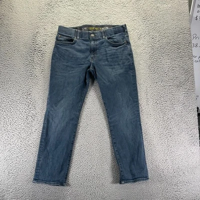 Lee Extreme Motion MVP Jeans Mens 36x29 Blue Denim Stretch Straight Fit Tapered - Image 1 of 4