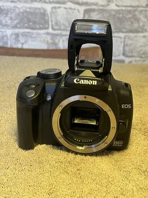 Canon EOS 350D Digital DS126071 Camera Black Without lens - Image 1 of 4