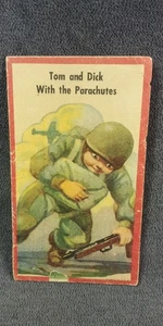 1940s WWII Samuel Lowe Mini Midget Children Comic Book US Parachute Soldier C56 - Picture 1 of 11