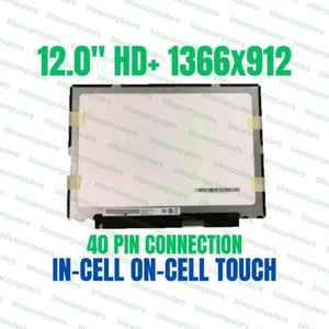 Acer Chromebook Vero 712 CV872T Lcd Touch Screen 12" HD+ 1366x912 KL.12005.014 - Picture 1 of 6