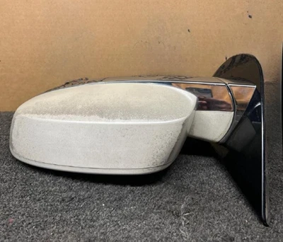 2007-2008 Cadillac Escalade Left Driver Side View Power  Mirror Door White Oem - Image 1 of 4