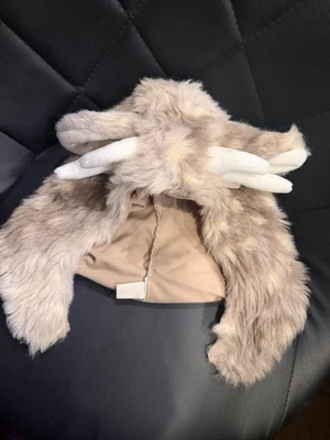 Reindeer Furry Plush Hat for Halloween or Christmas Size 3T - Image 1 of 4