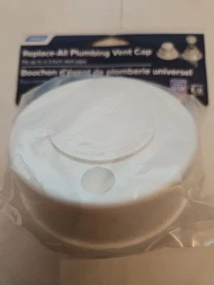 Tapa de ventilación de plomería de repuesto Camco 40034 (blanco polar) es183 Foto 1 de 2