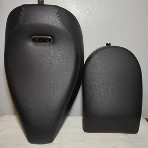 BMW R18 ASIENTO OEM Cuero Negro Solo Piloto Conductor Y Pasajero Trasero - Imagen 1 de 20