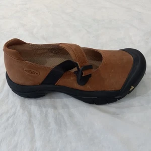 Keen Women’s Size 9 Mary Jane  Black/Brown Shoes  - Picture 1 of 10