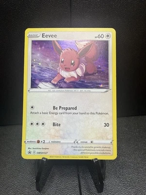 Eevee SWSH127 SWSH: Sword & Shield Promo Cards Holo S3 - Image 1 of 2