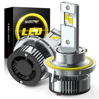 AUXITO H13 LED Headlight for Ford F-250 F-350 Super Duty 2005-2022 High Low Beam - Image 1 of 4