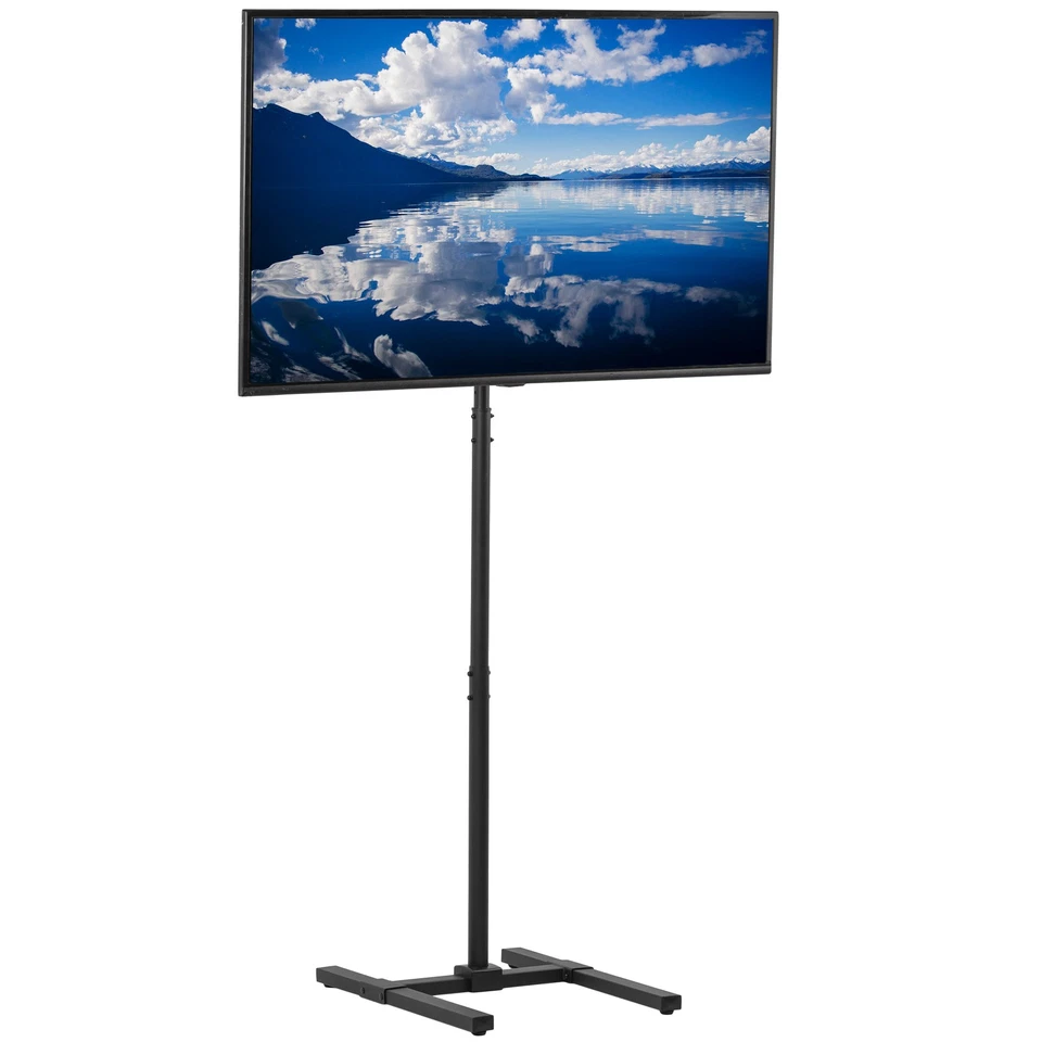 VIVO Extra Tall TV Floor Stand for 13-50 Screens Up to 44 lbs Black STAND TV17