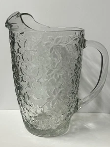 Jarra de cristal Princess House Fantasia floral 8 pulgadas de alto #546 nueva en caja - Imagen 1 de 23